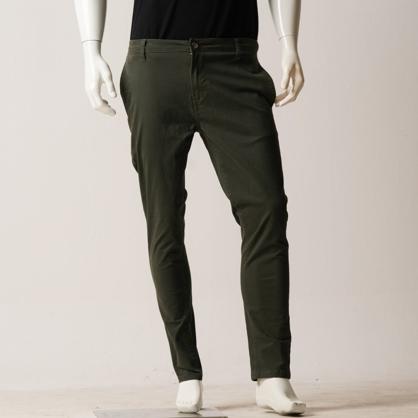 Mens Grey Twill Pant