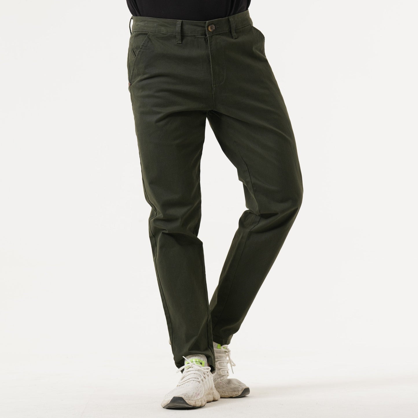 Mens Olive Twill Pant