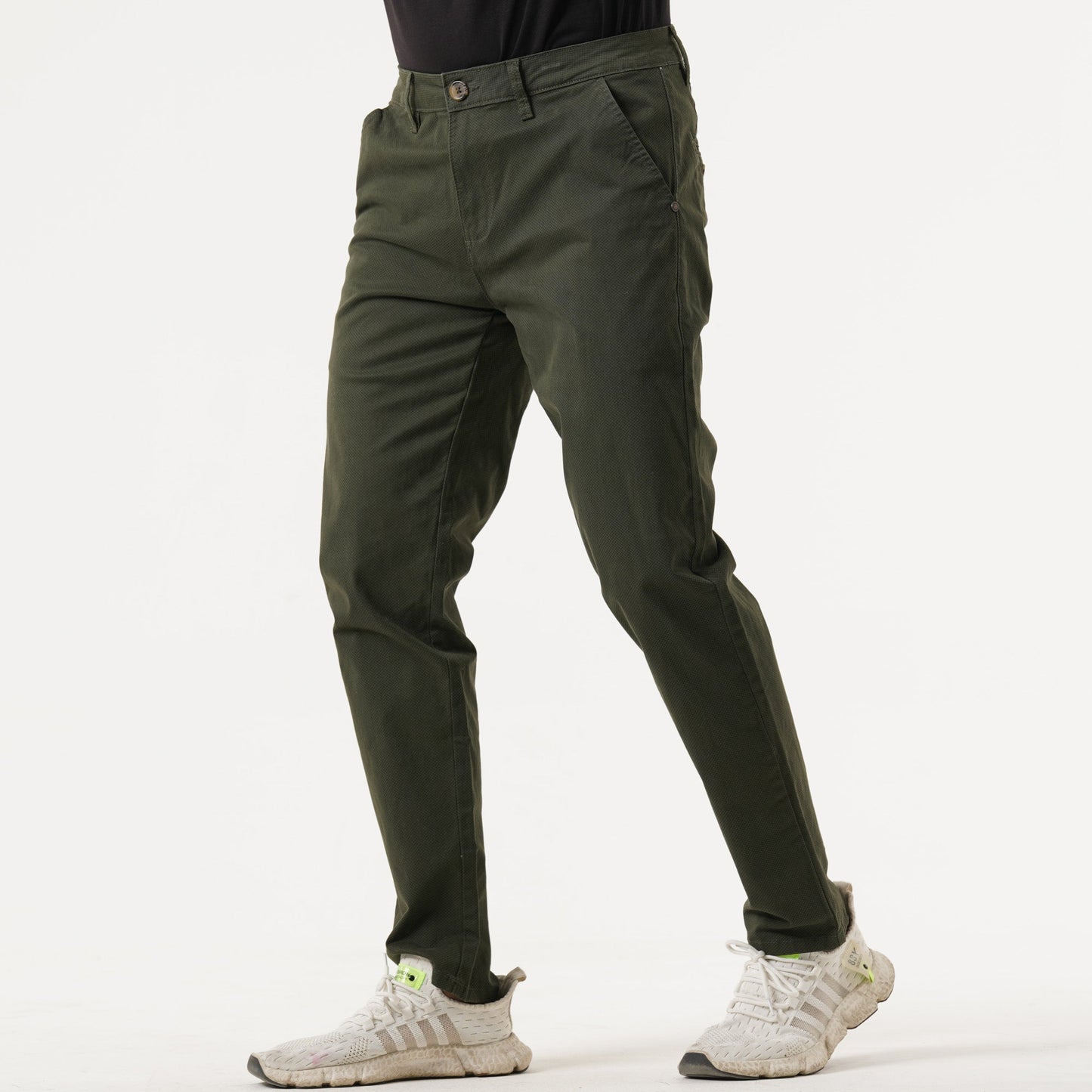 Mens Olive Twill Pant