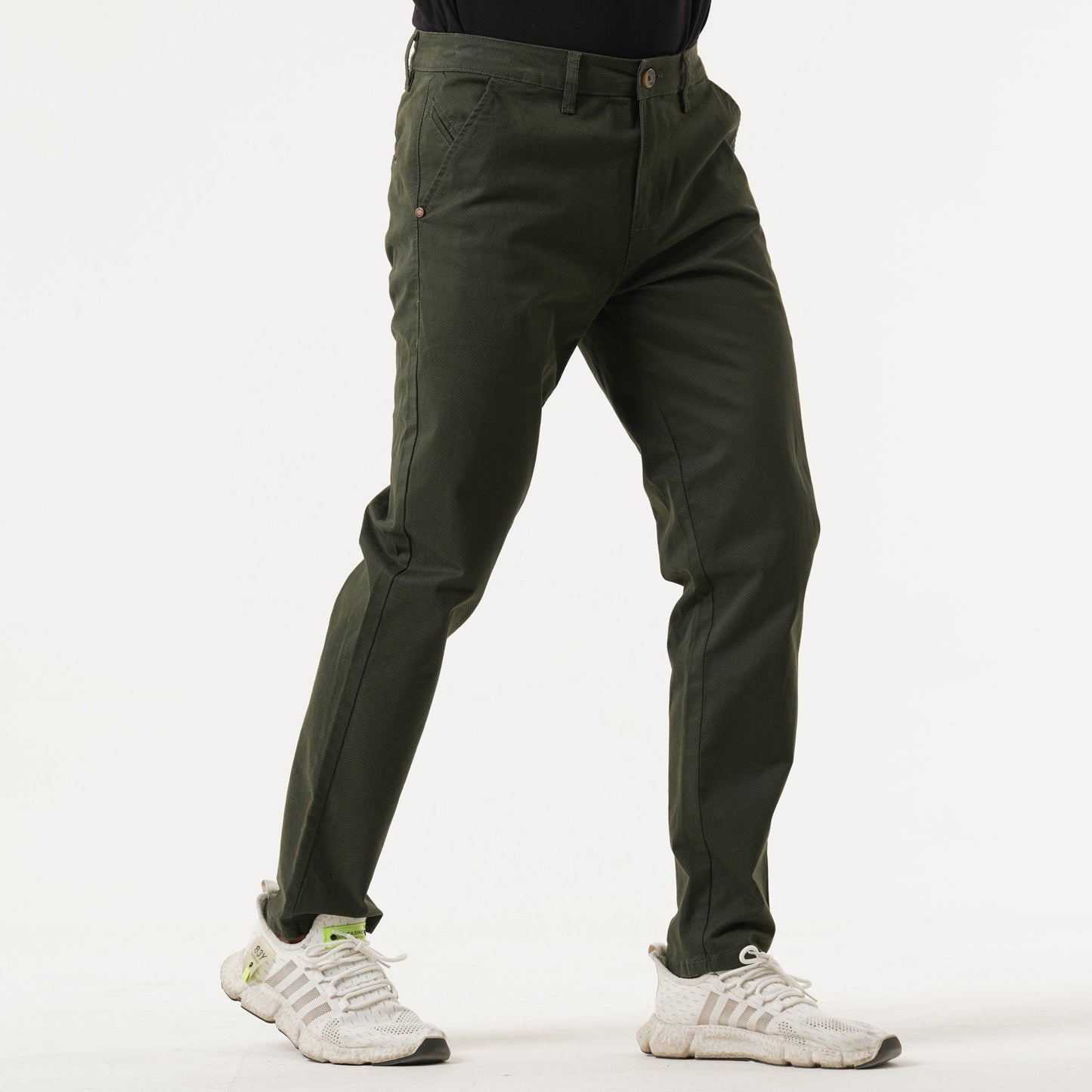 Mens Olive Twill Pant