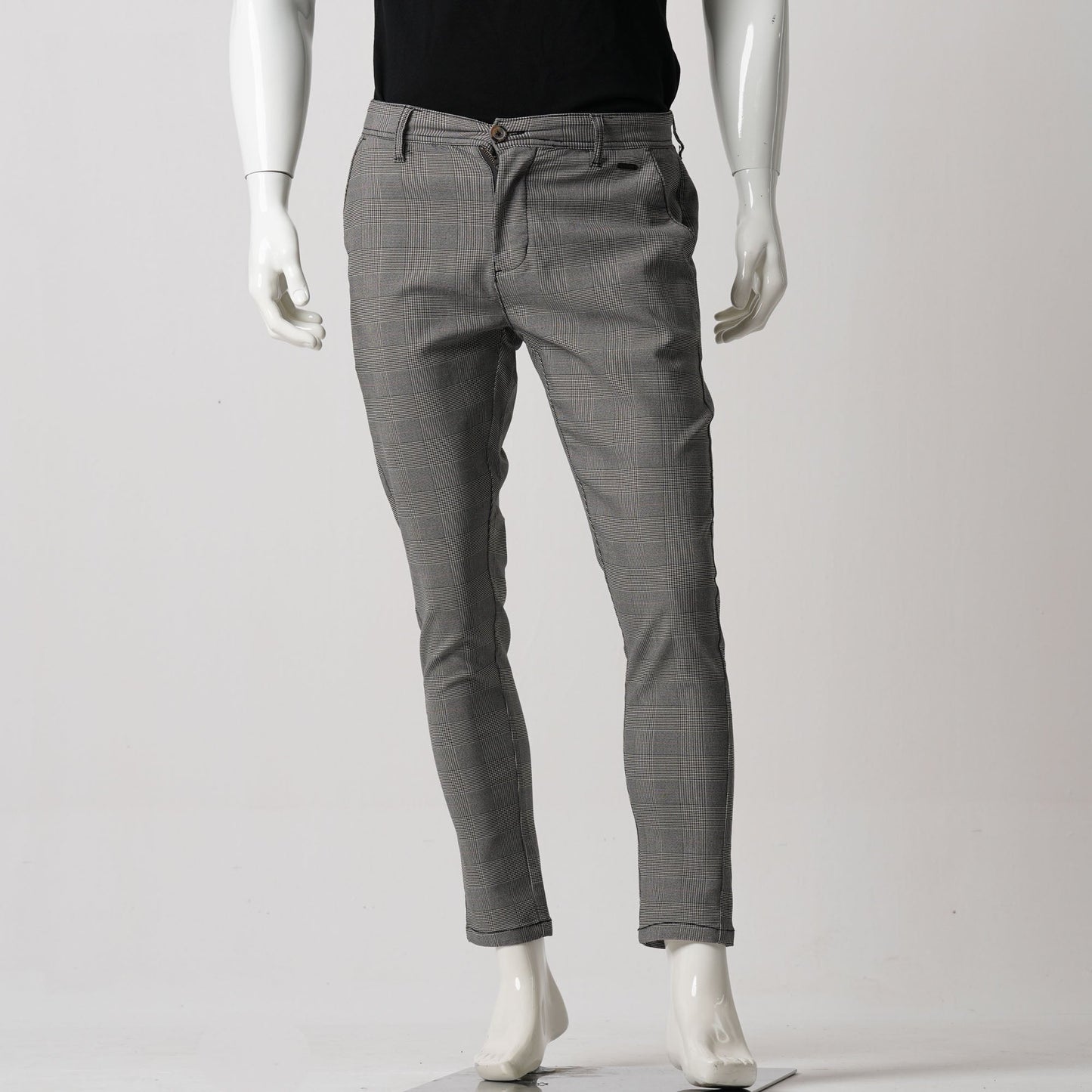 Mens Check Twill Pant