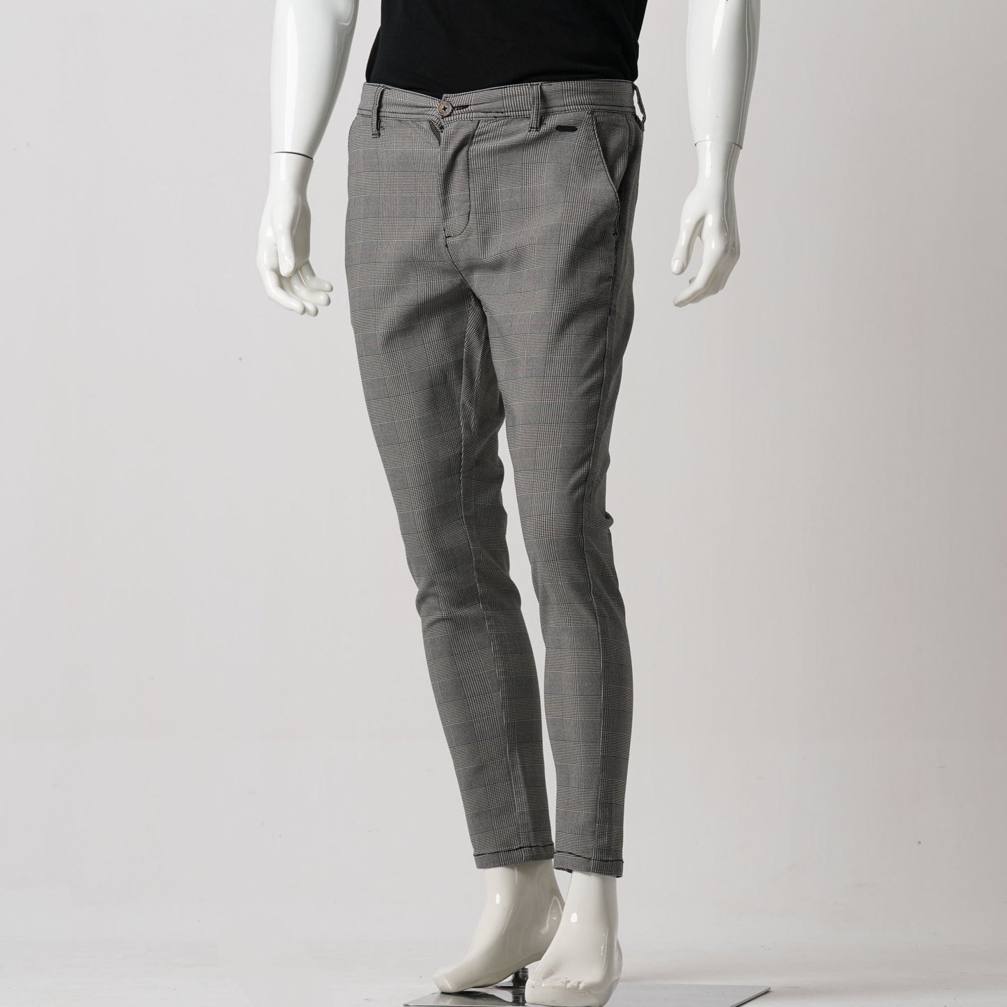 Mens Check Twill Pant