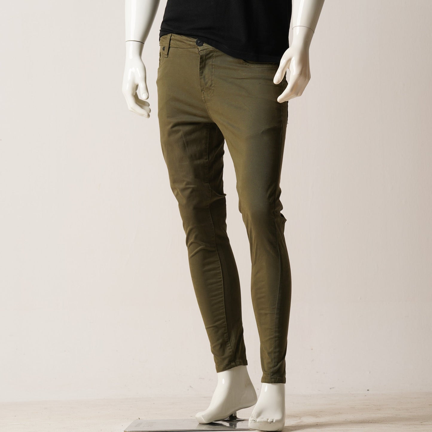 Mens Olive Twill Pant