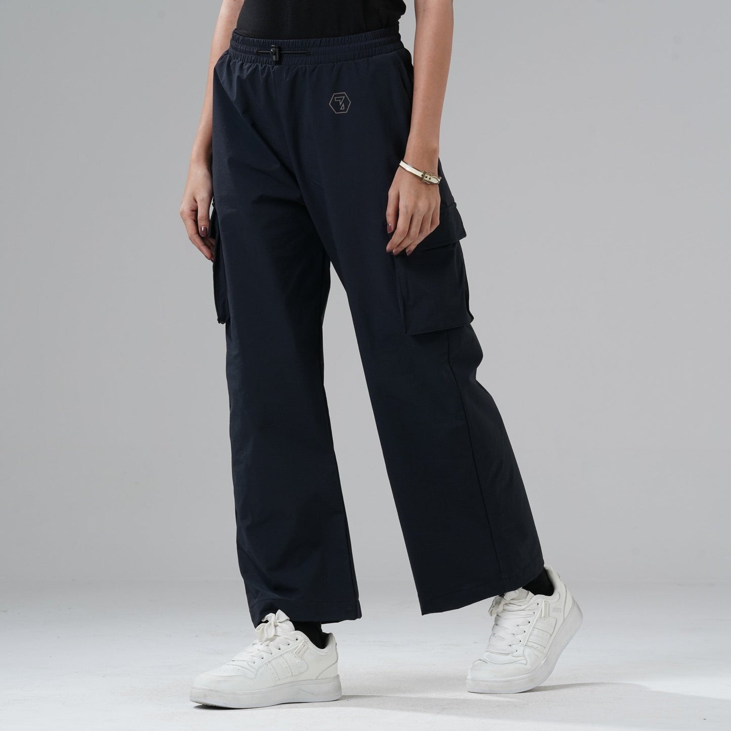 Womens Navy Joggers
