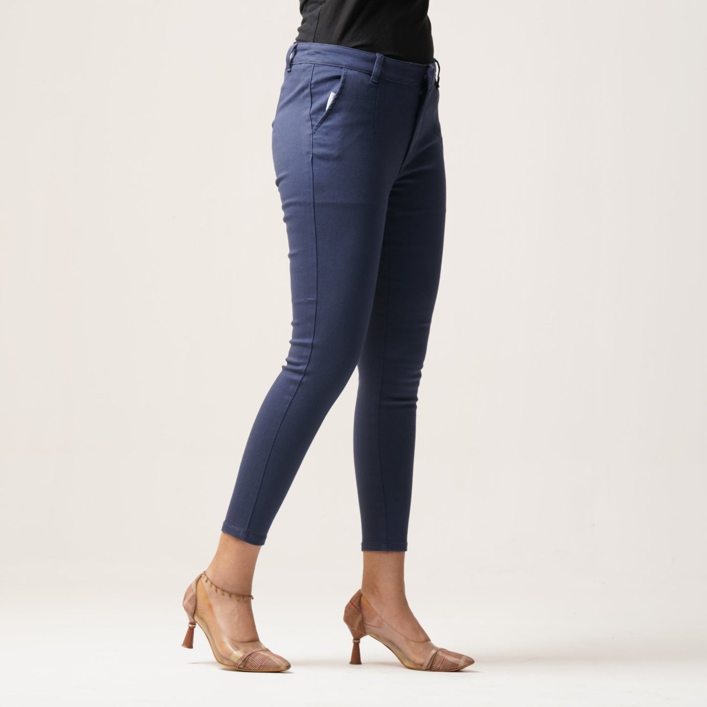 LADIES LONG PANT-NAVY BLUE