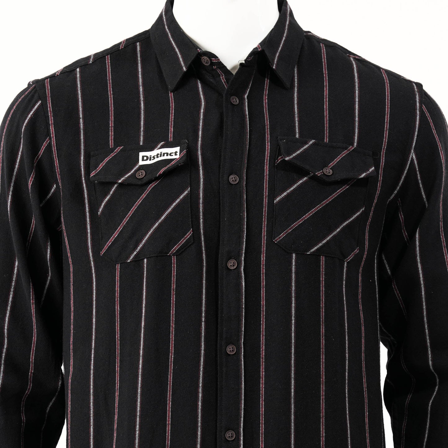 Mens Navy Blue Red Shirt