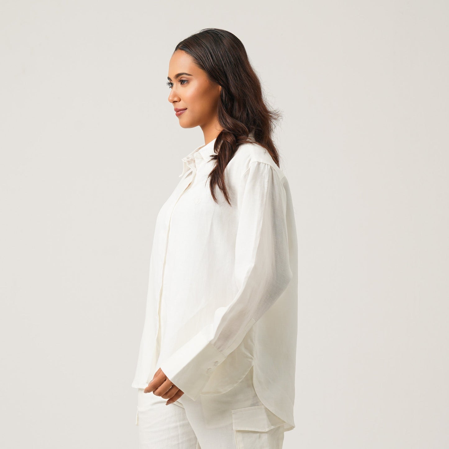 Womens Off White Shirt