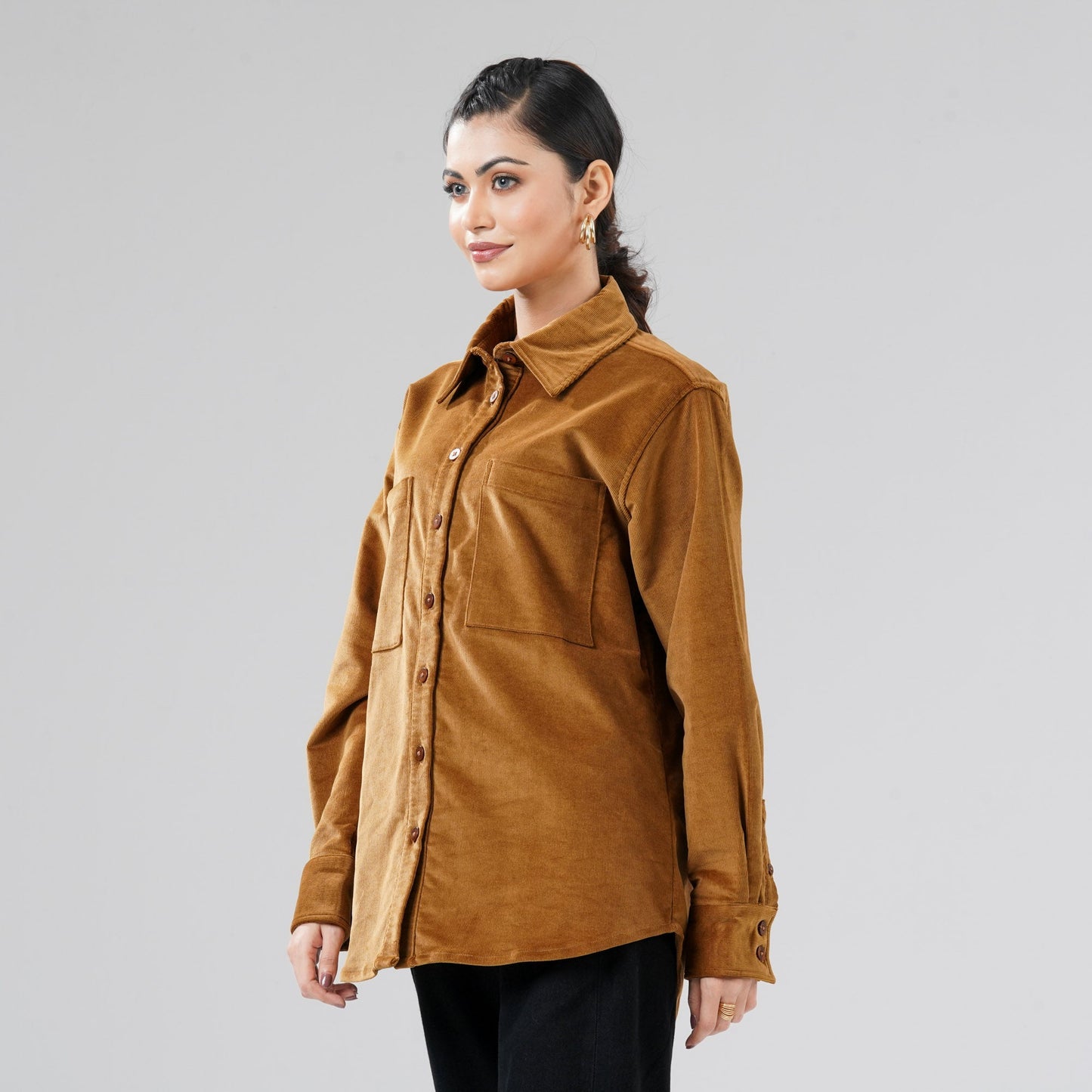 Women Brown Shirt