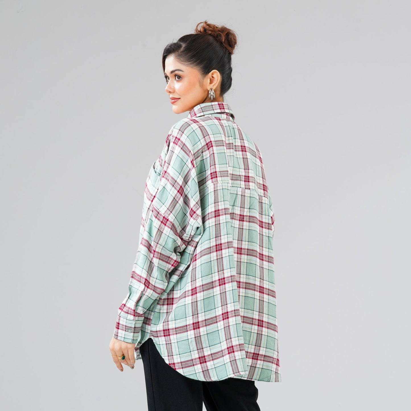 Womens Oversized Cotton Shirt