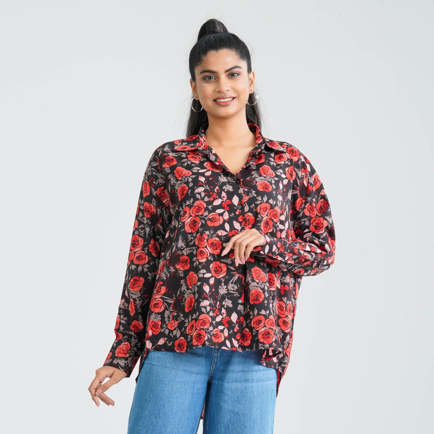 Women Viscose Printed Shirt