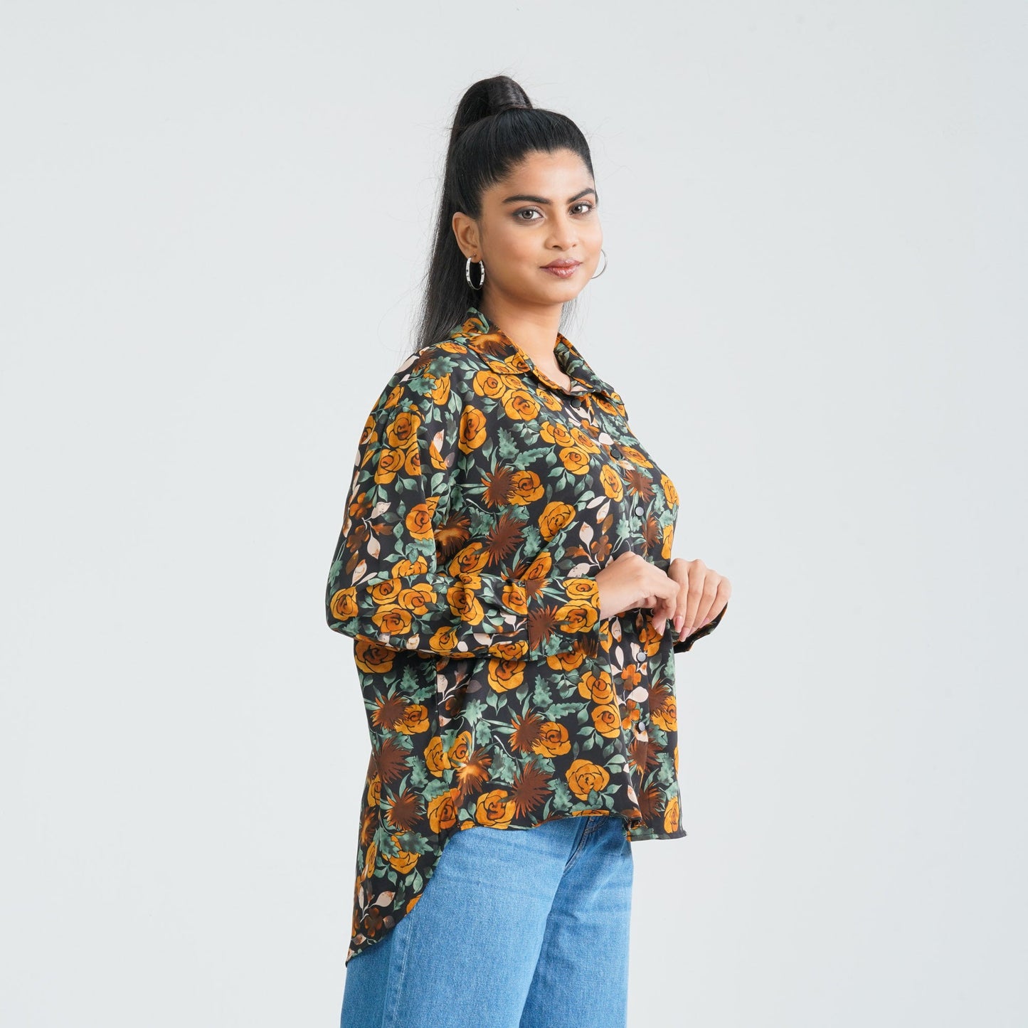 Women Viscose Printed Shirt