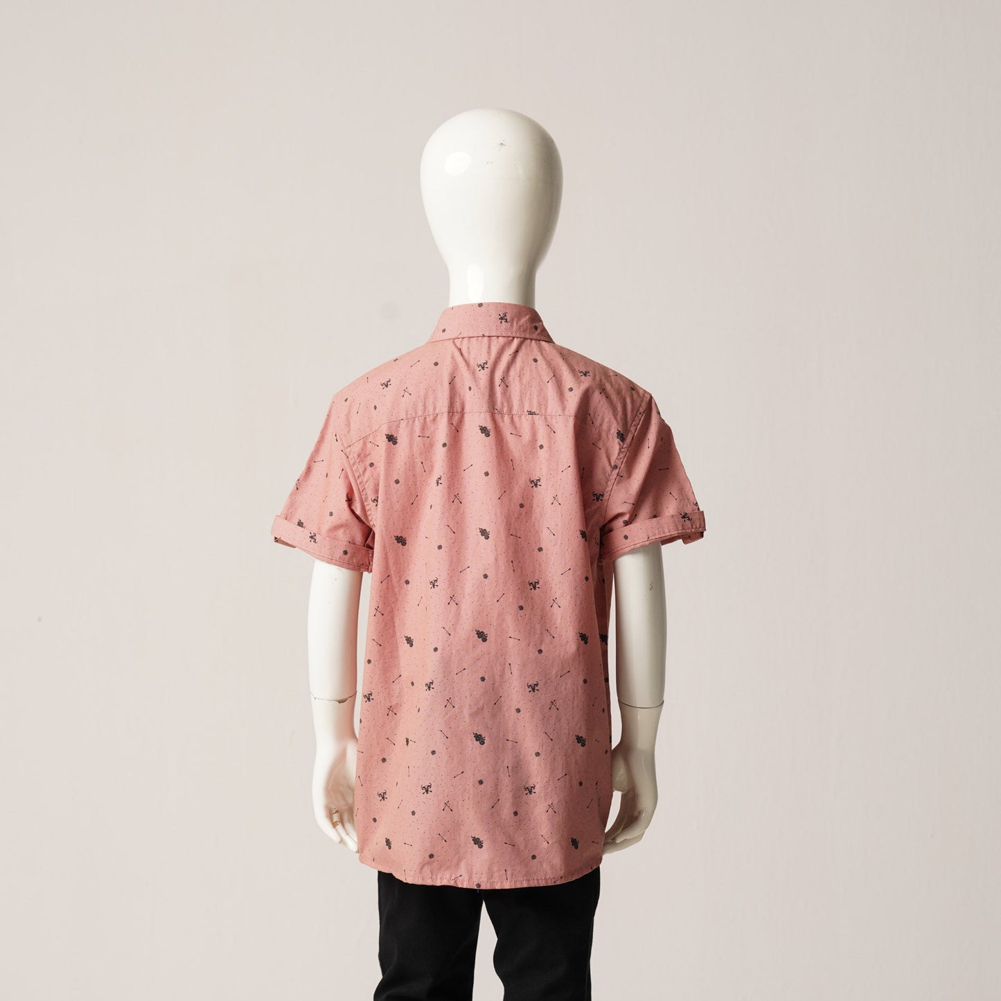 BOYS SHIRT-ROSE PINK