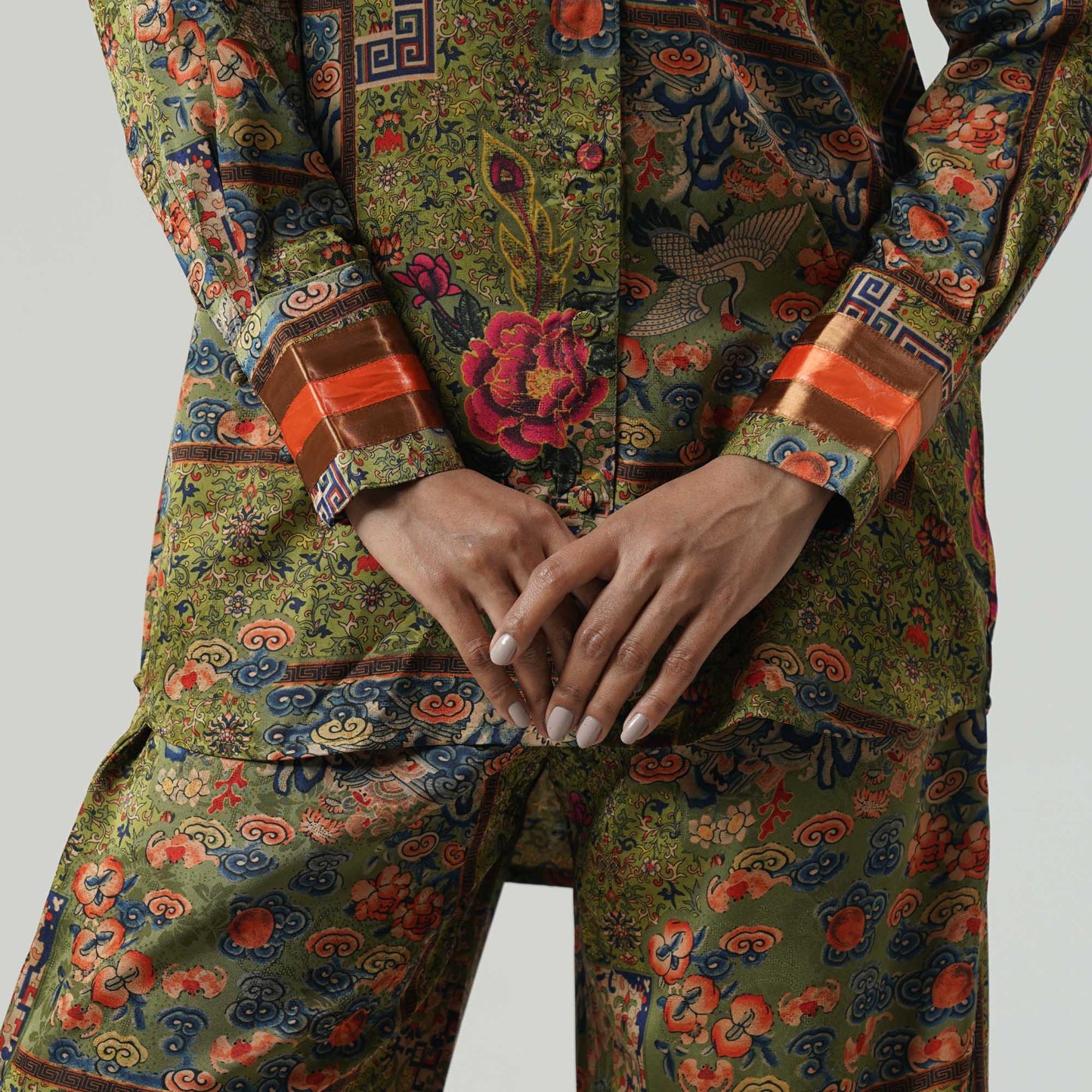 Womens Olive Co-ord Set