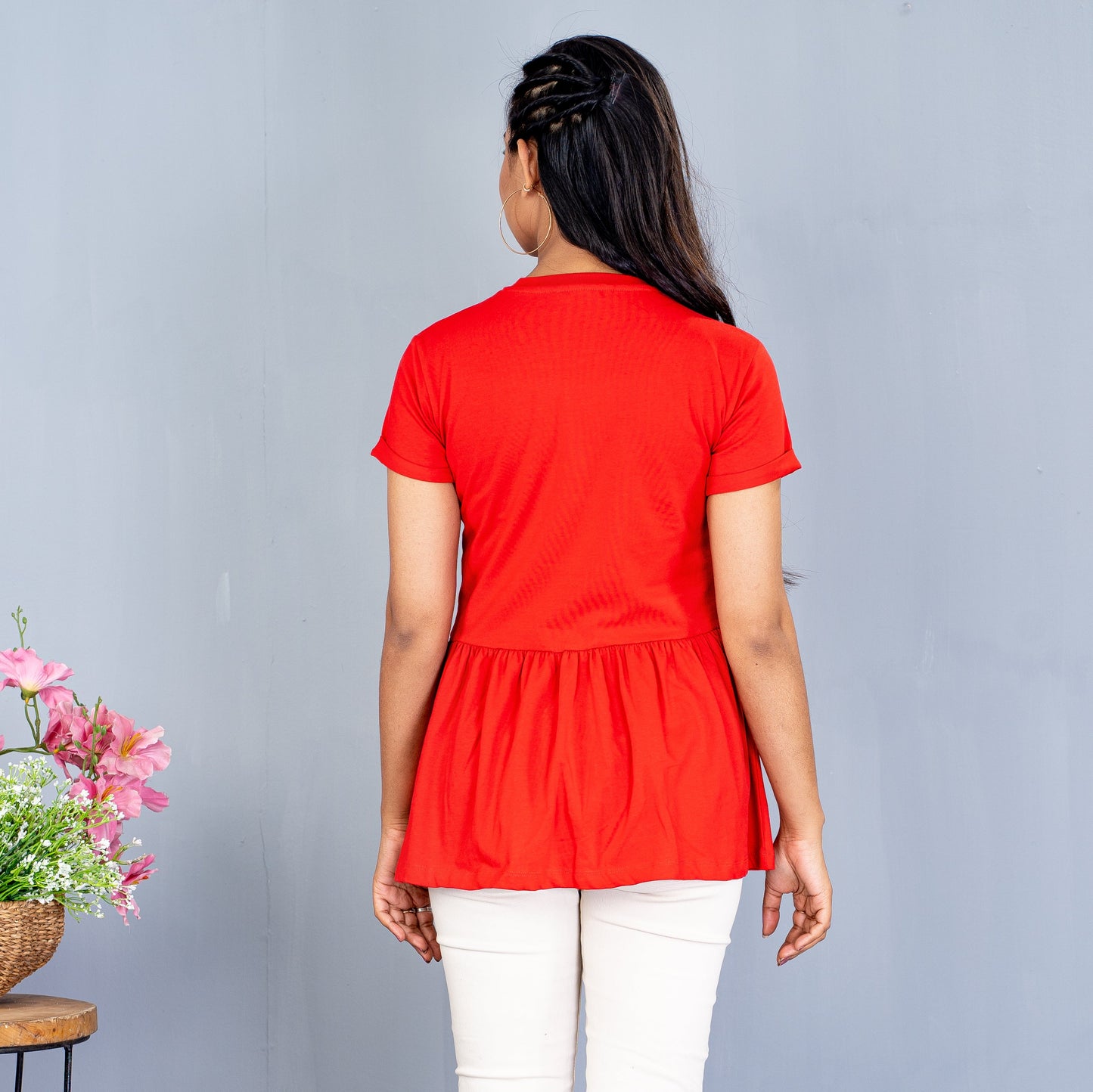 Ladies T-Shirt- Red