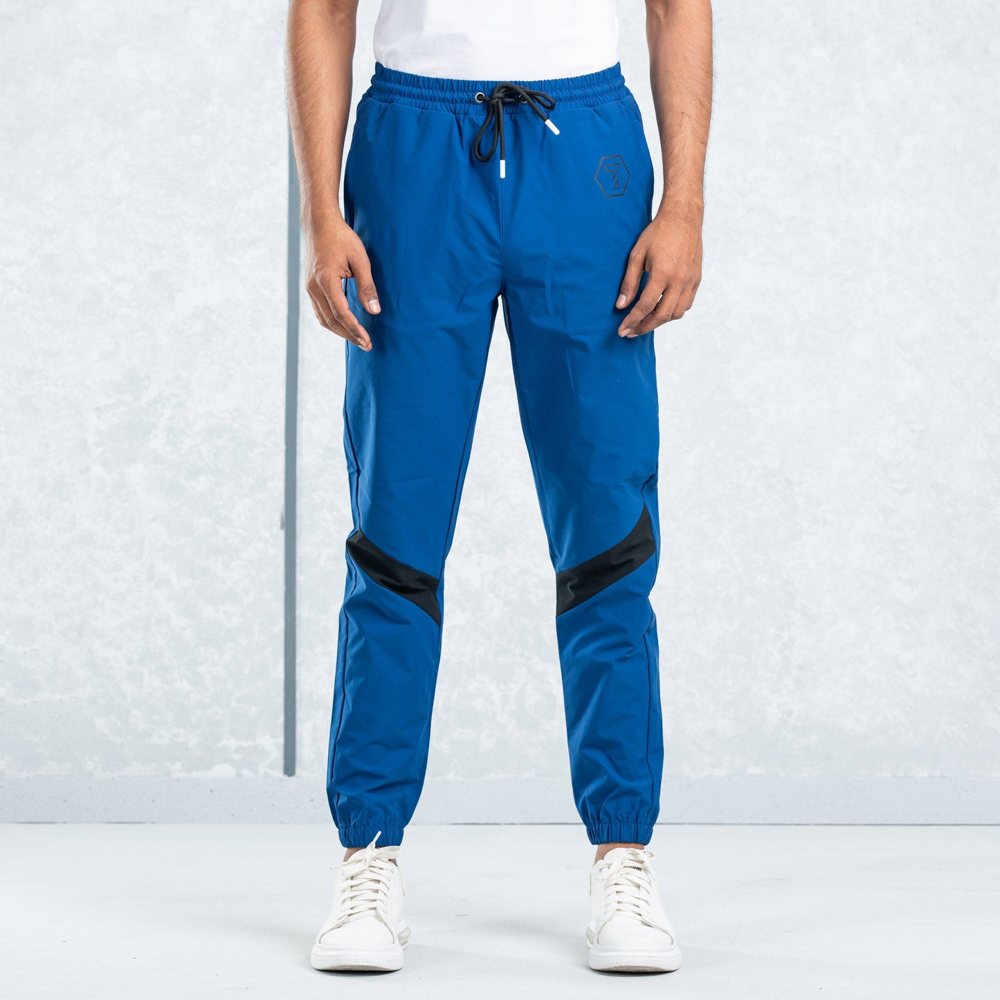 Men's Blue Active Trousers