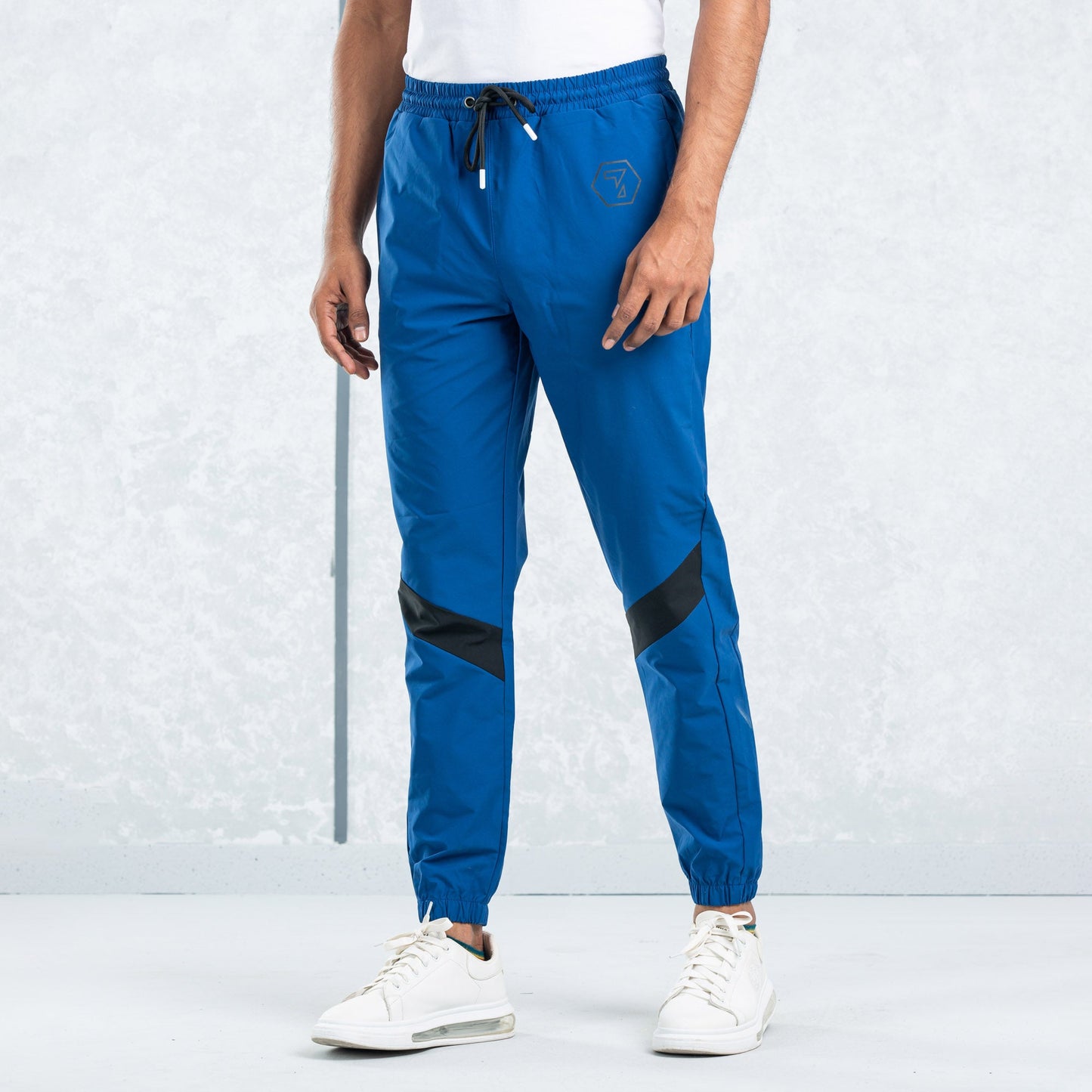 Men's Blue Active Trousers