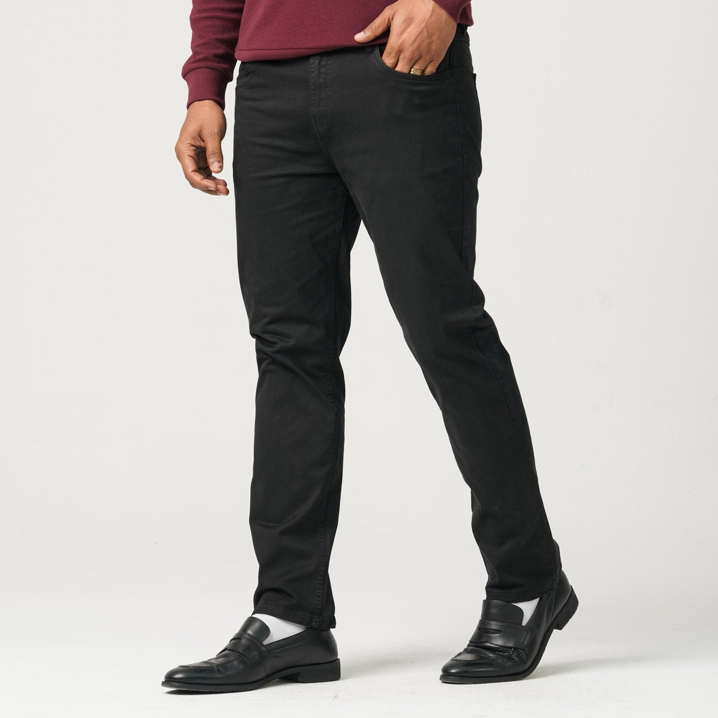 Men’s Black Twill Pant