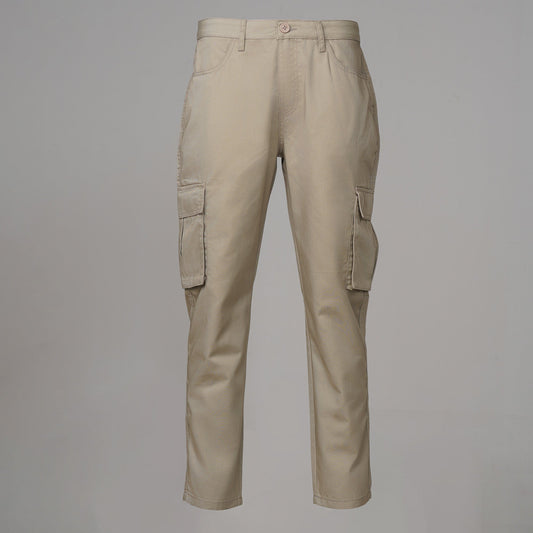Mens Beige Twill Pant