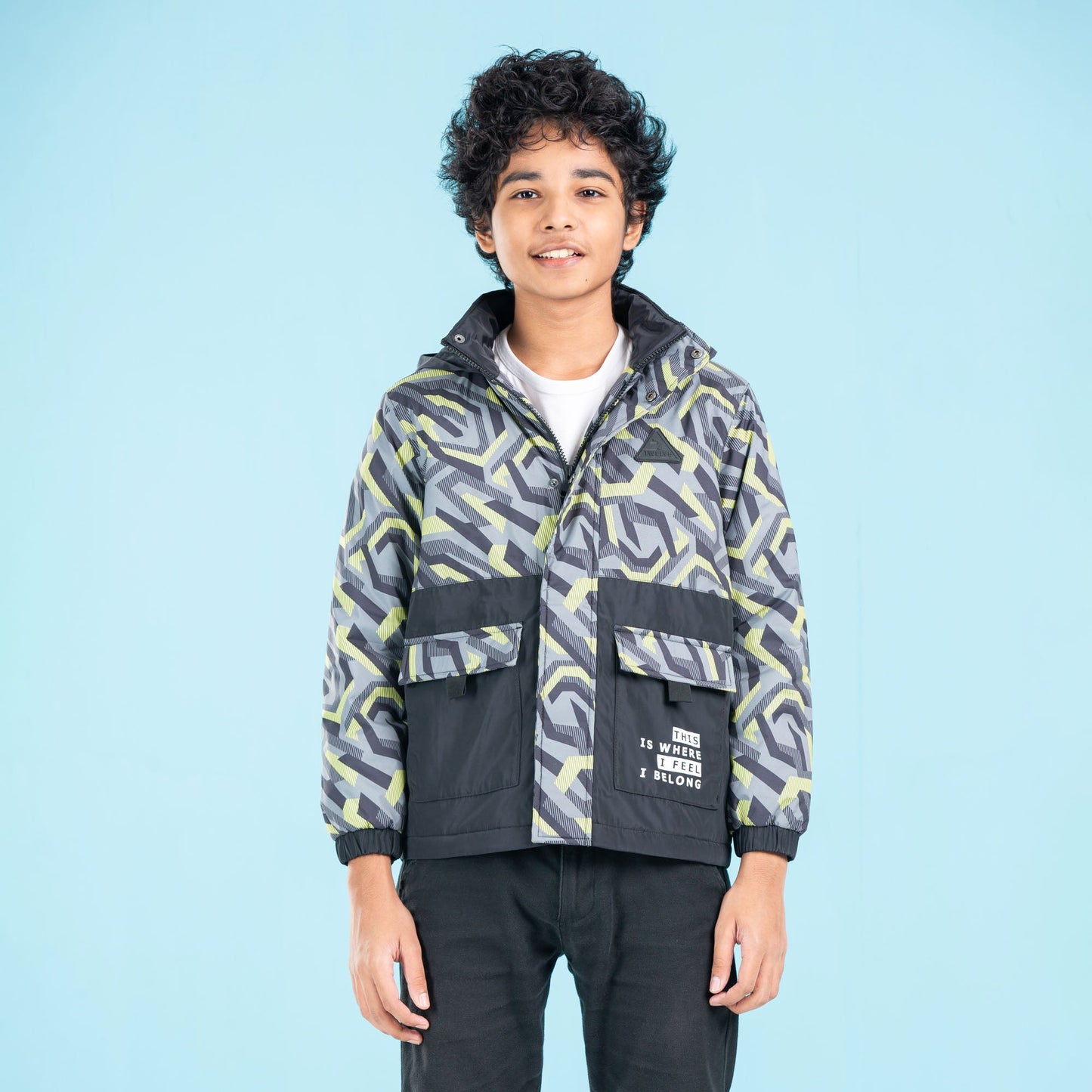 BOYS WINDBREAKER-MULTI COLOR AOP