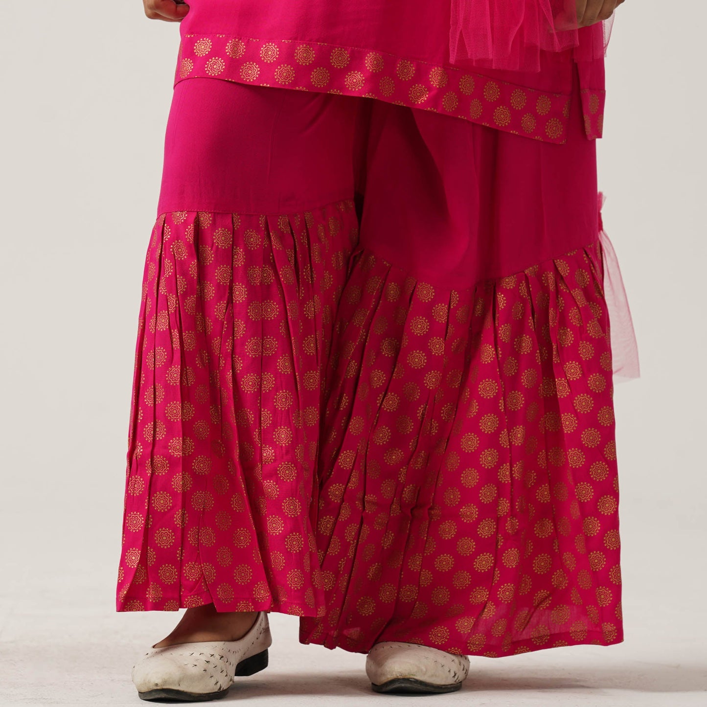 Girls Magenta Three Piece Set
