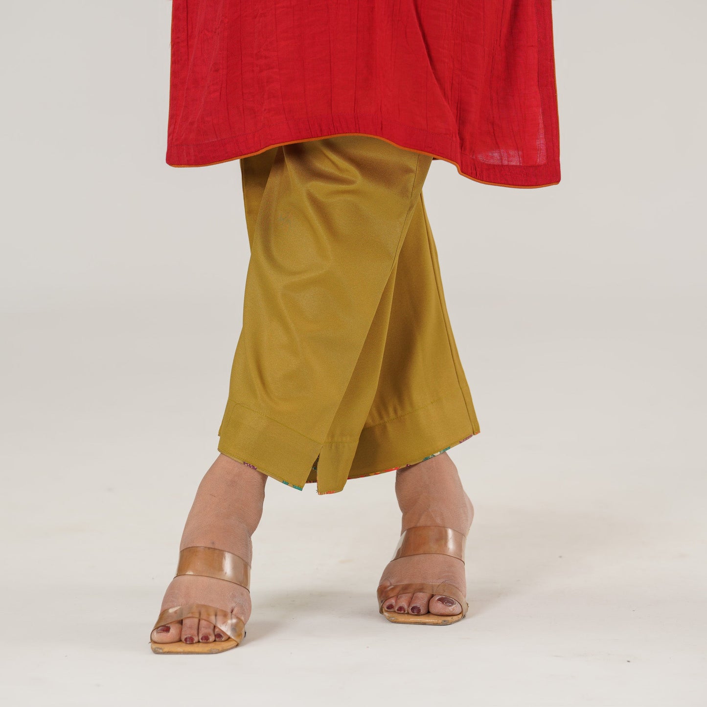 Wmens Red Three Piece