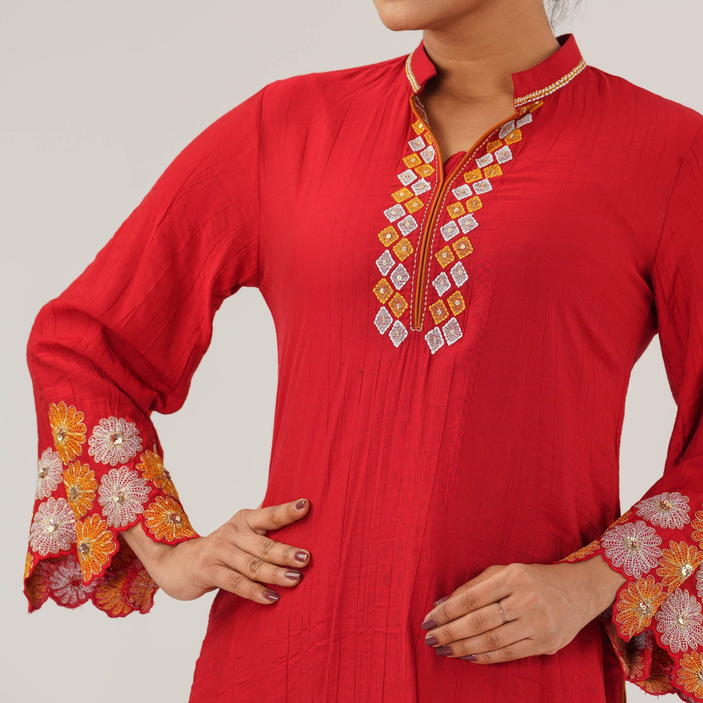 Wmens Red Three Piece