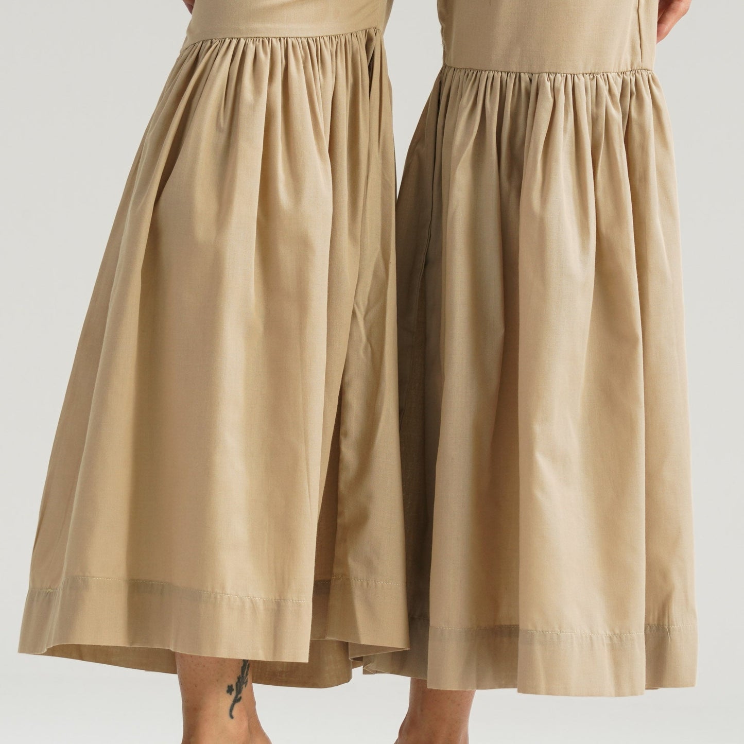 Womens Dark Beige Bottom