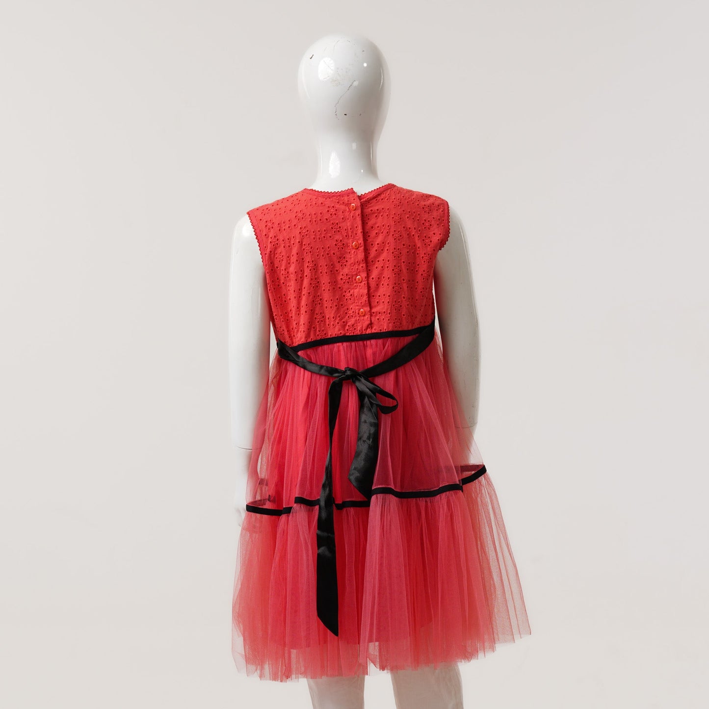 Girls Coral Frock