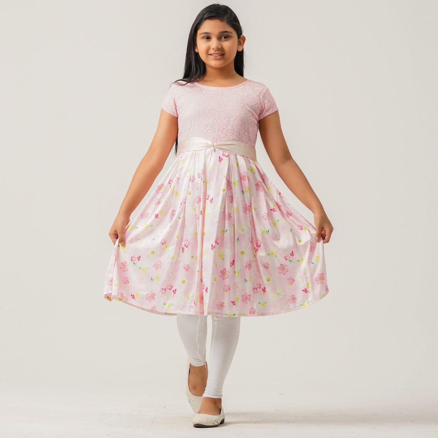 Girls Baby Pink Frock