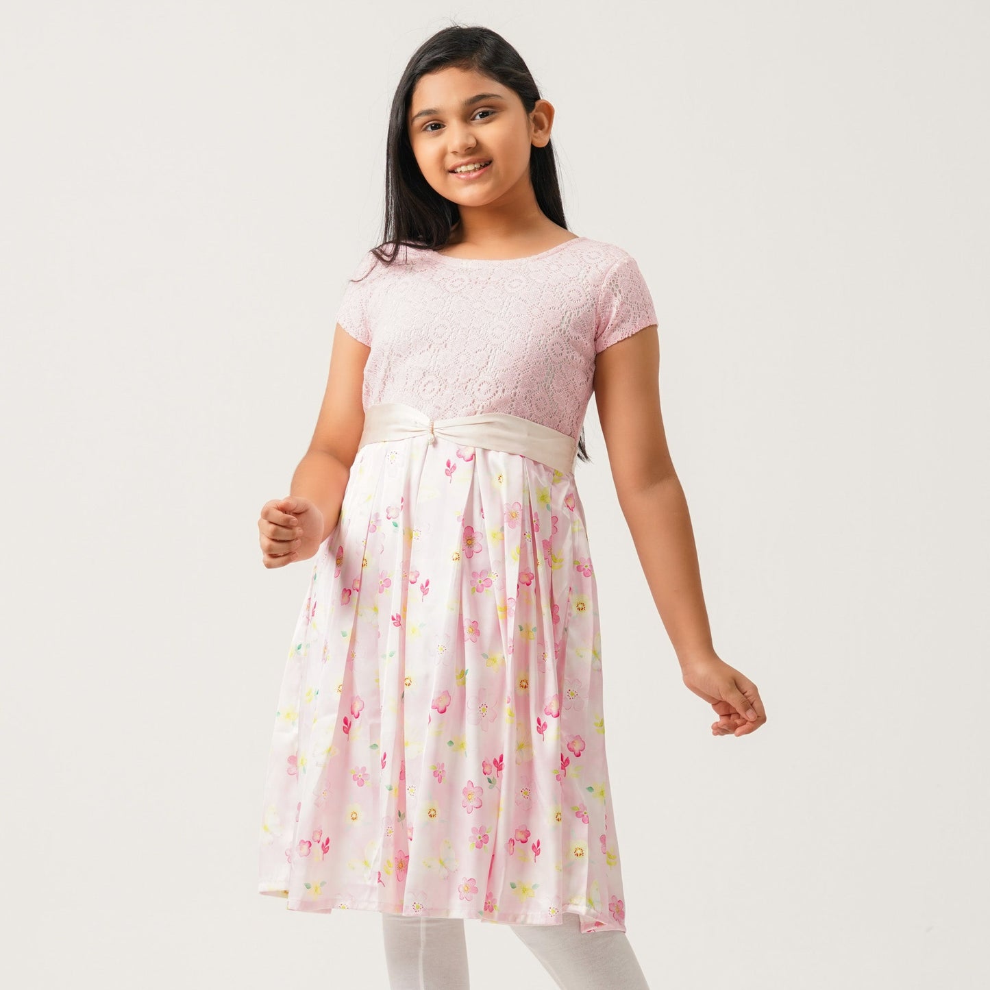 Girls Baby Pink Frock
