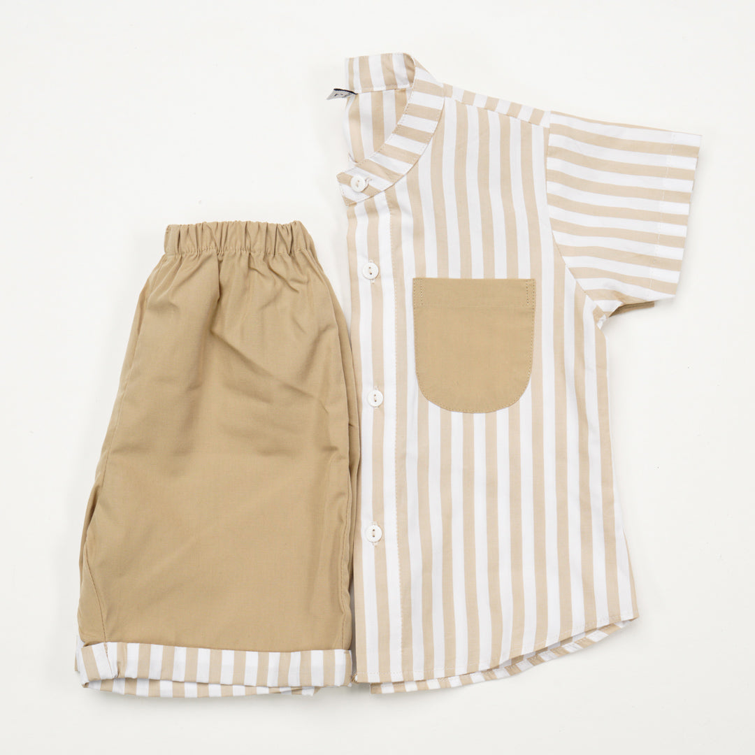 Baby Boy Off White Two Pcs