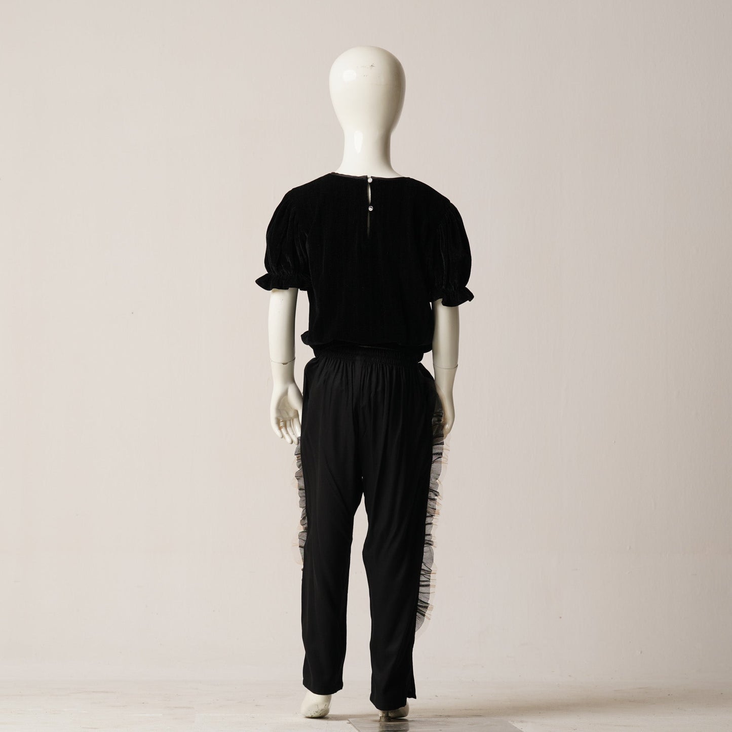 Girls 2Pcs-Black