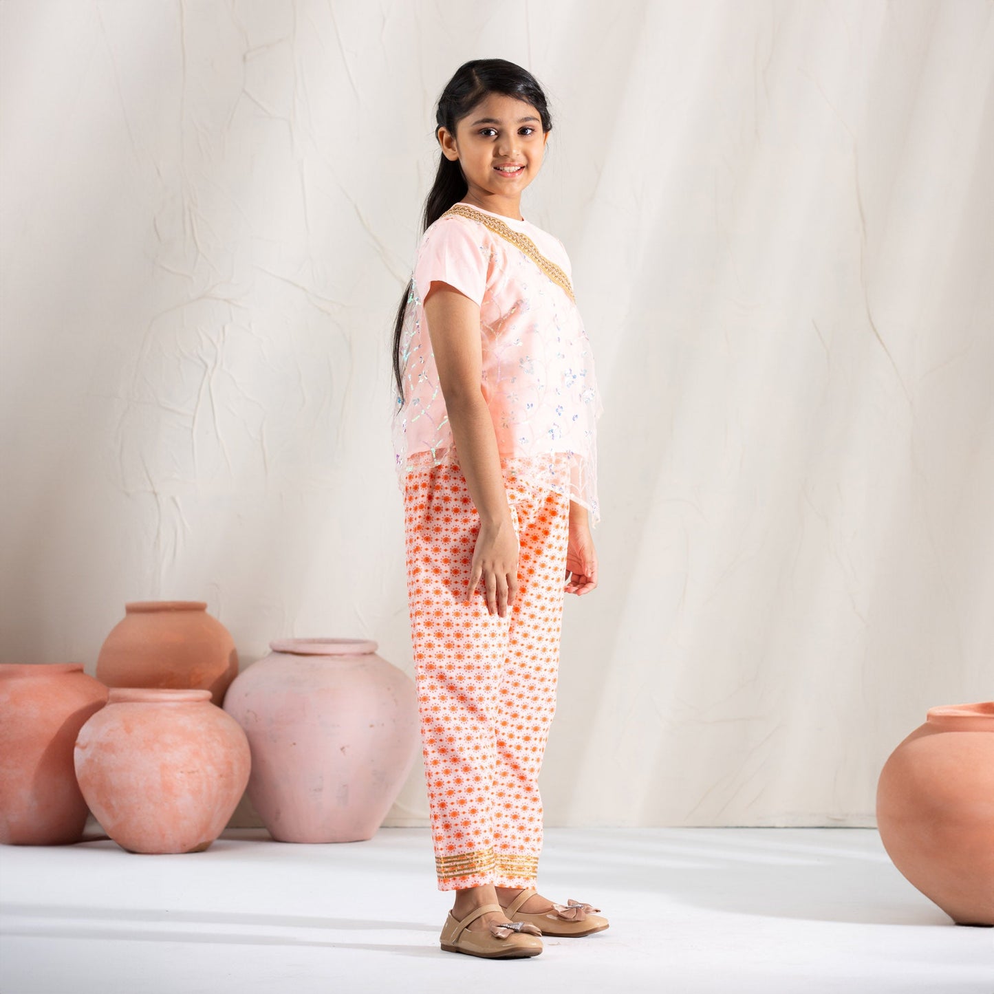GIRLS 2PCS-LIGHT PINK