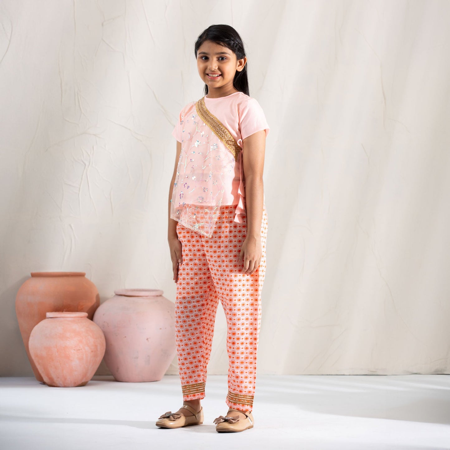 GIRLS 2PCS-LIGHT PINK