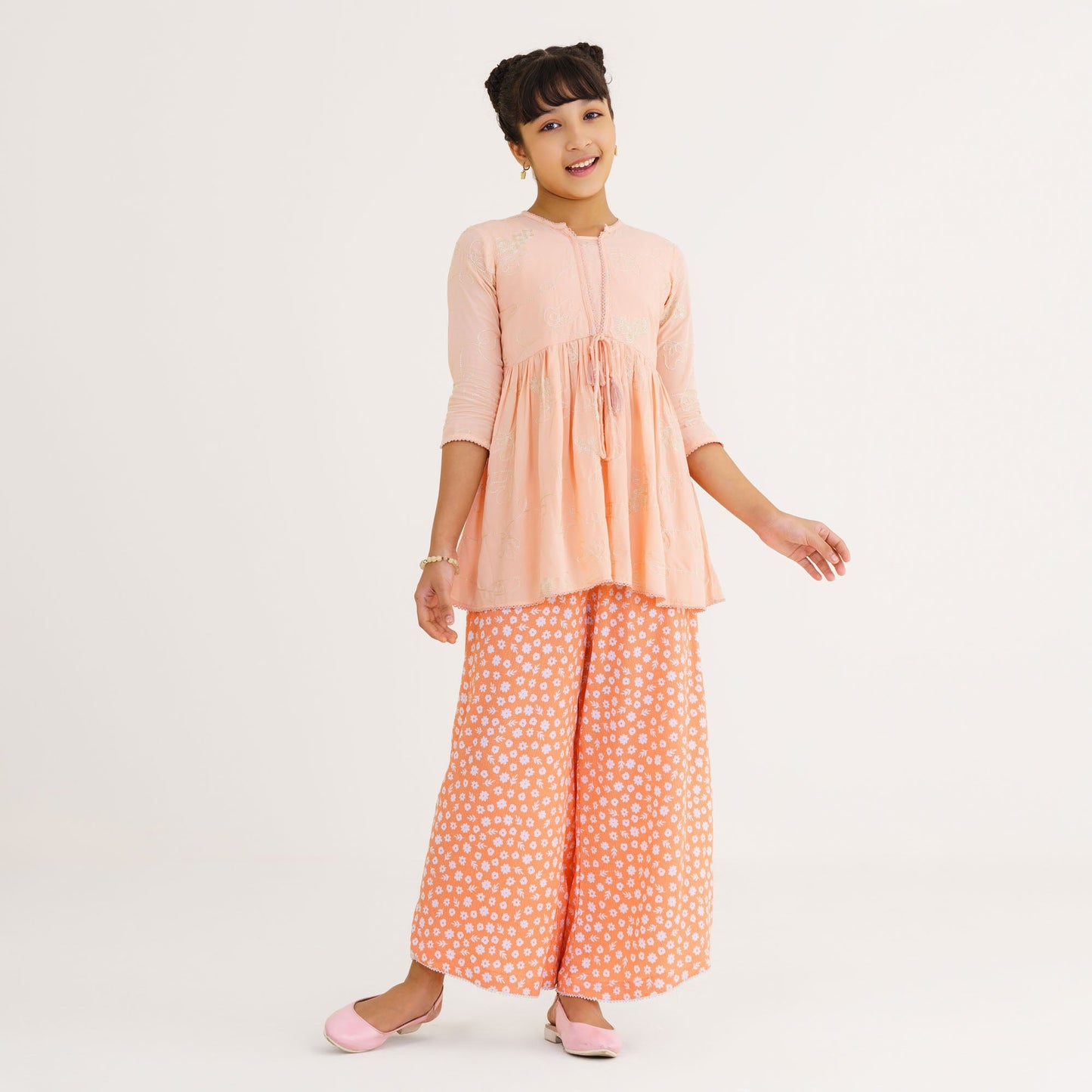 Girls Melon Ethnic Jacket