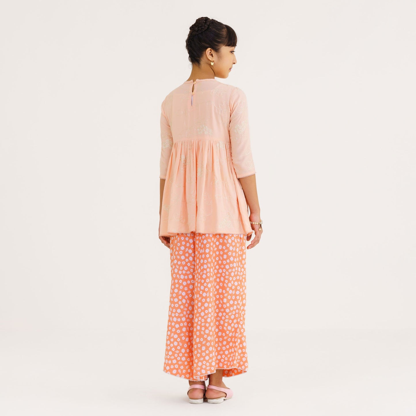 Girls Melon Ethnic Jacket