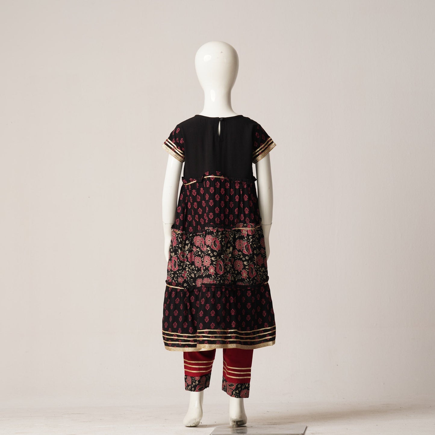 GIRLS 3PCS-BLACK