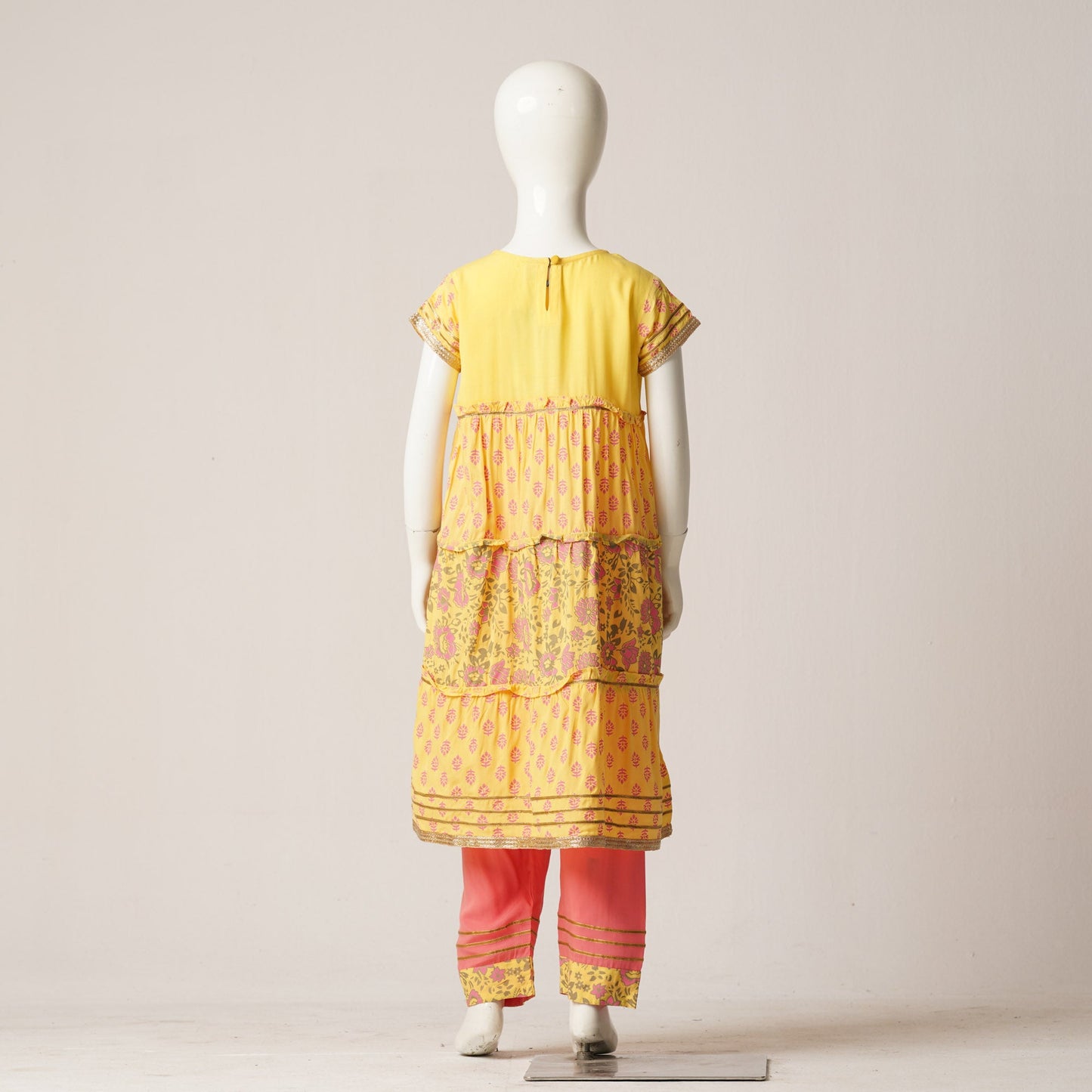 GIRLS 3PCS-YELLOW