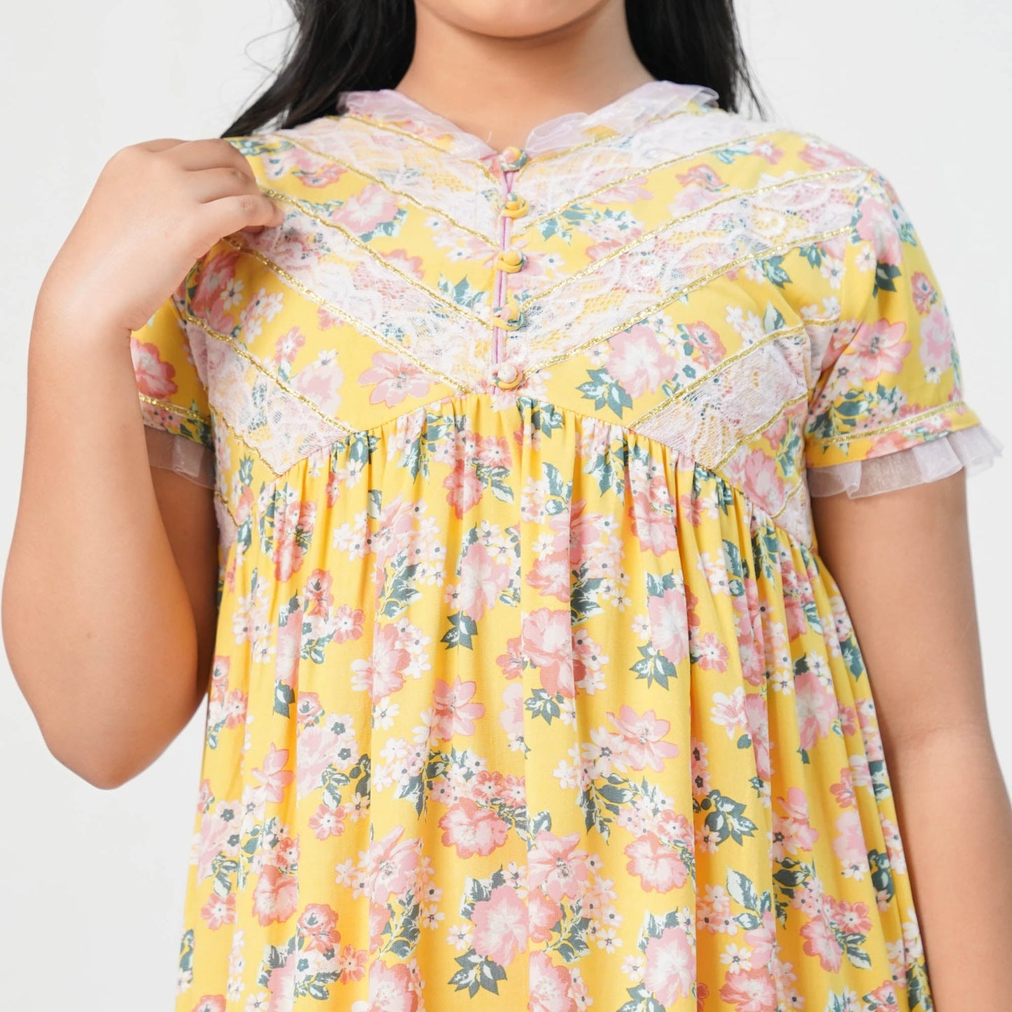 Girls Yellow Three Piece Set