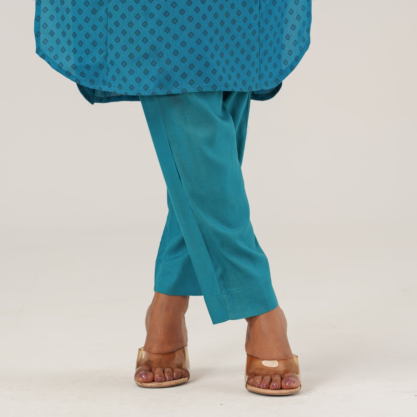 Womens Teal Three Pieces Set