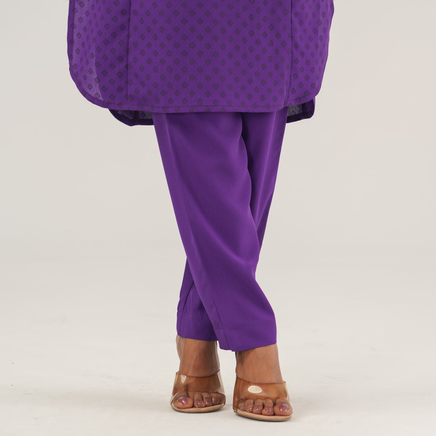 Womens Violet Three Pieces Set