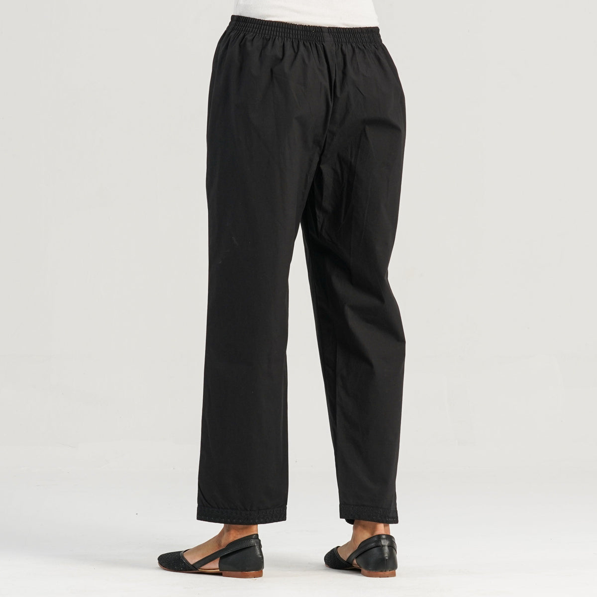 Womens Black Bottom