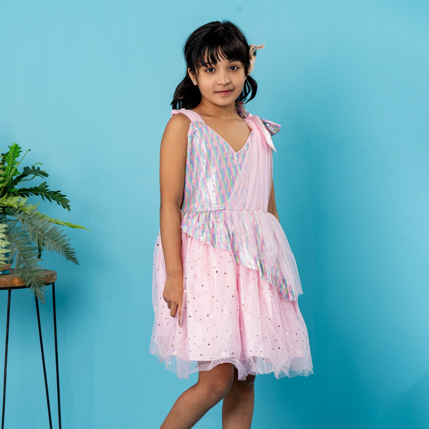 Girls Frock- Pink