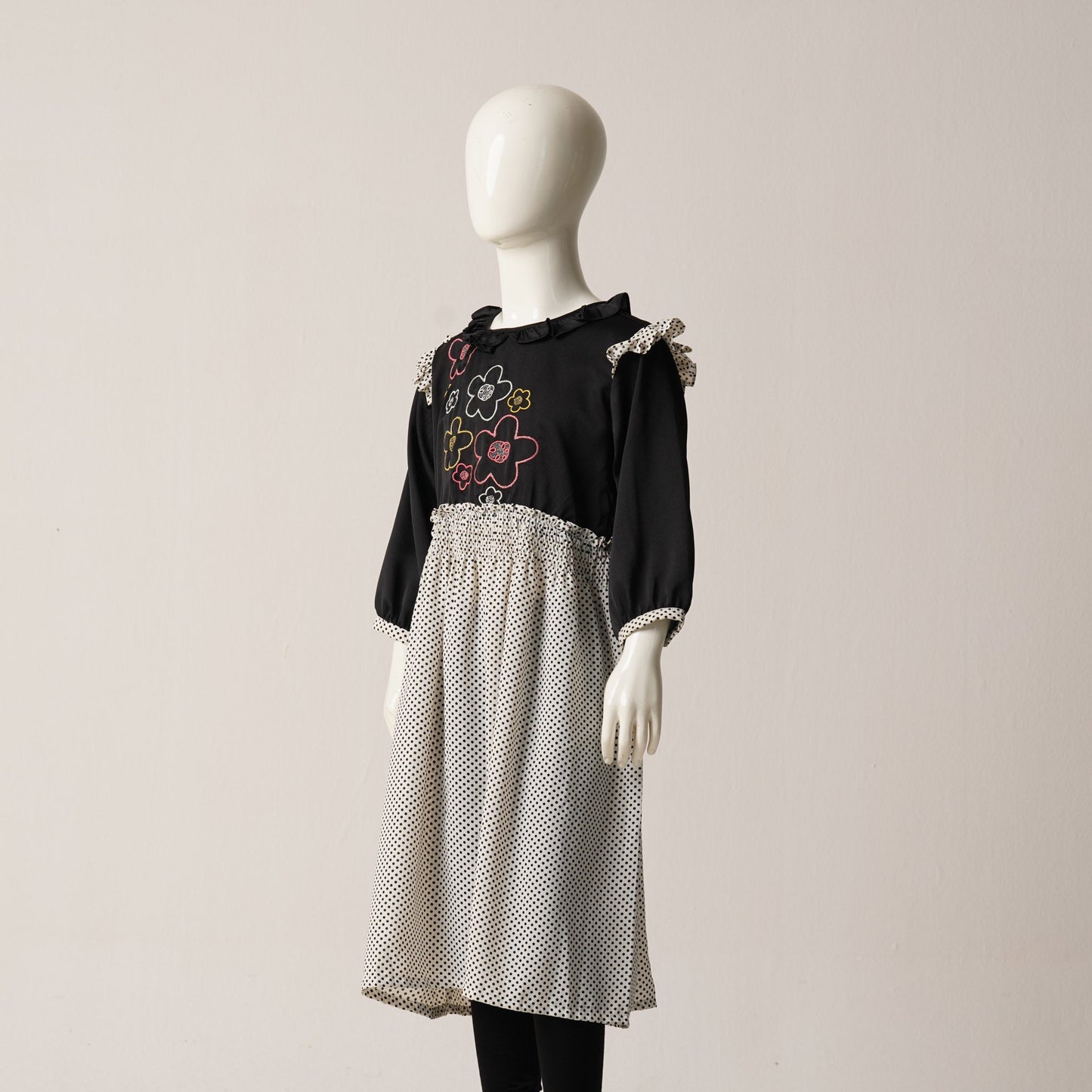 Girls Gown-Black
