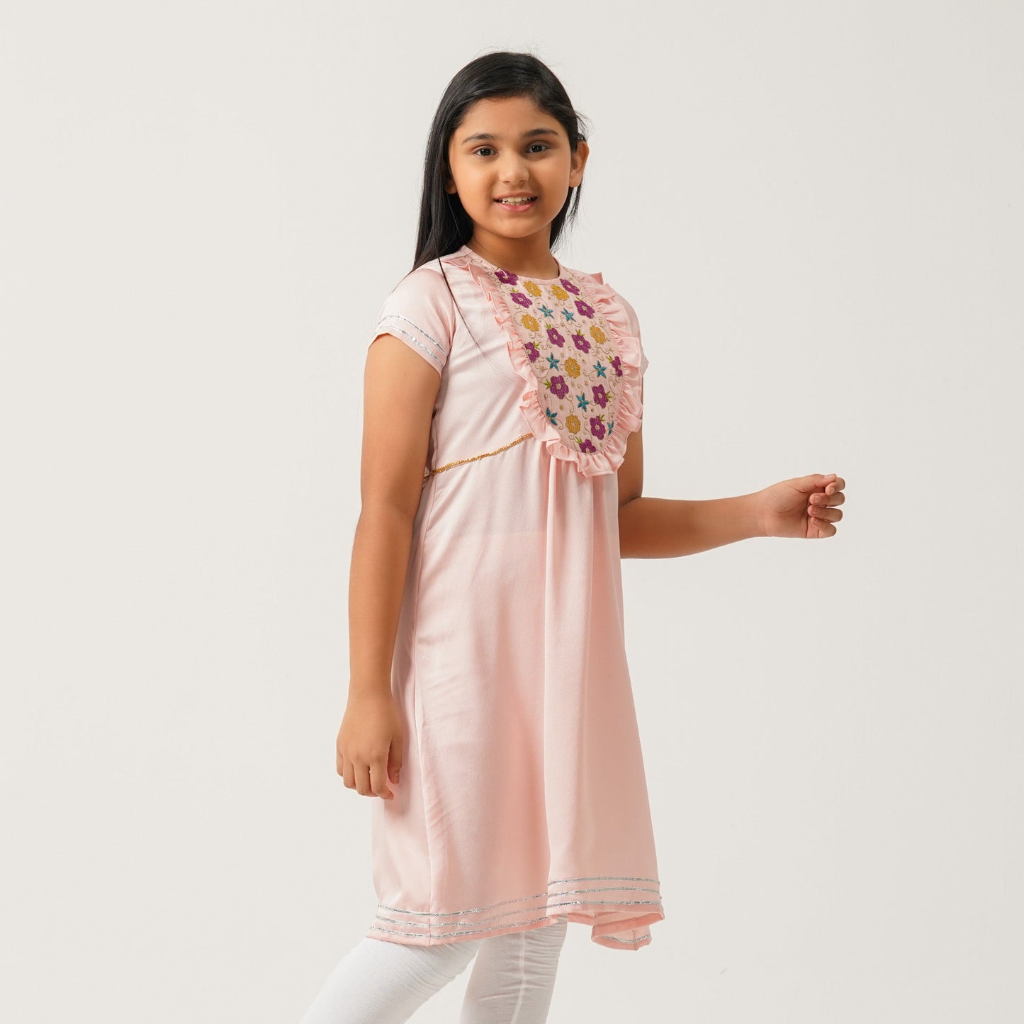 Girls Melon Frock