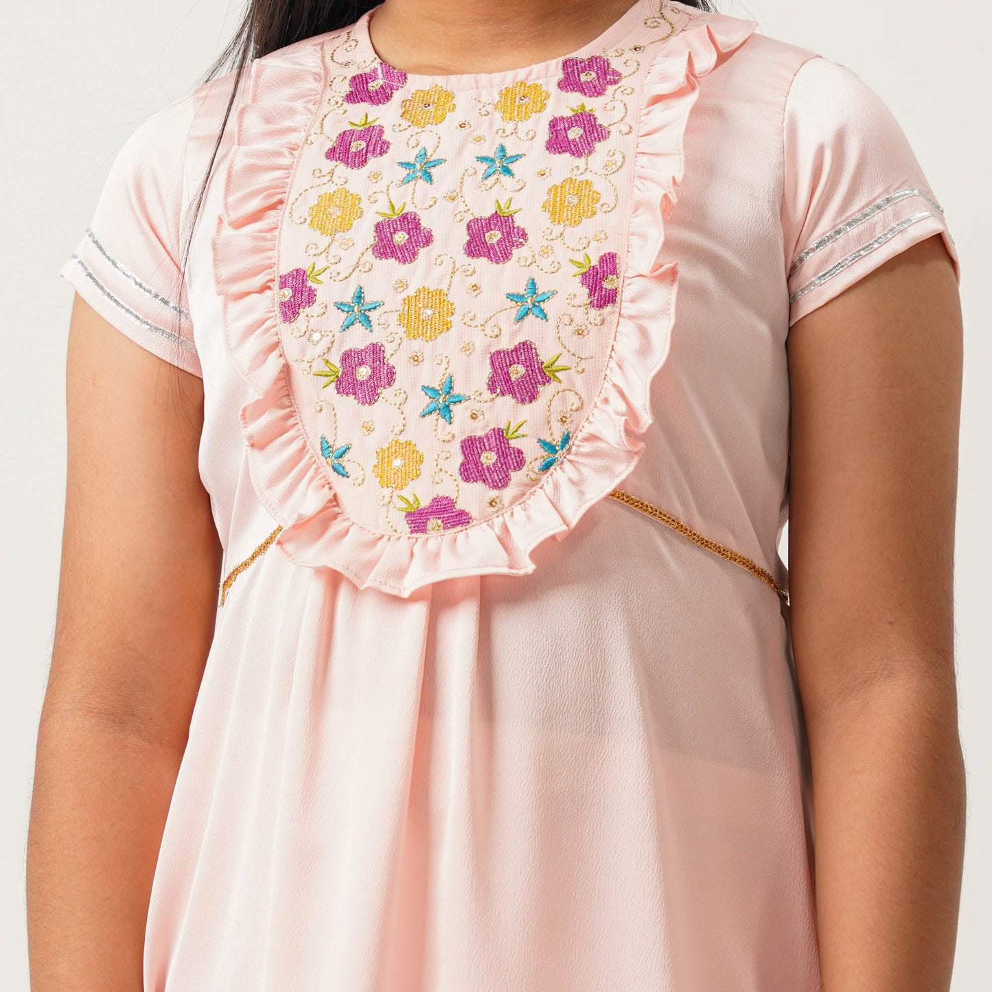 Girls Melon Frock