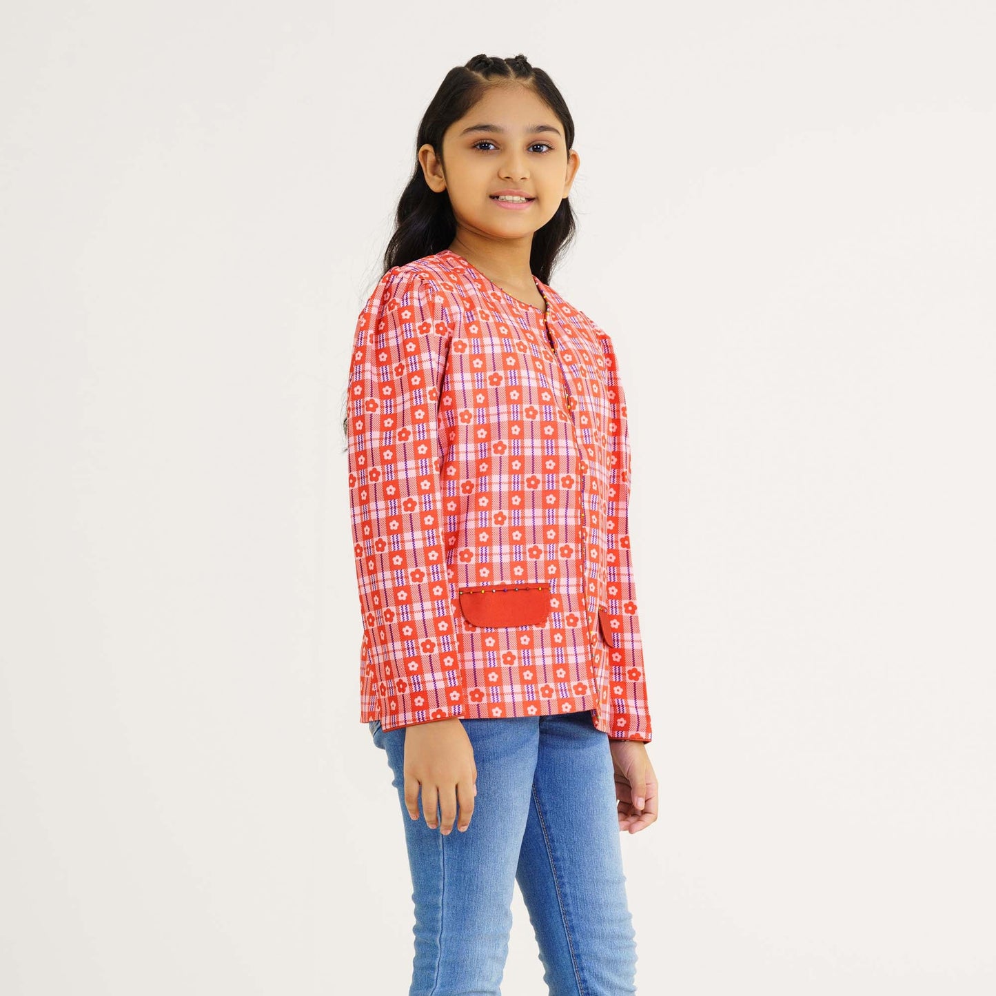 Ethnic Girls Jacket