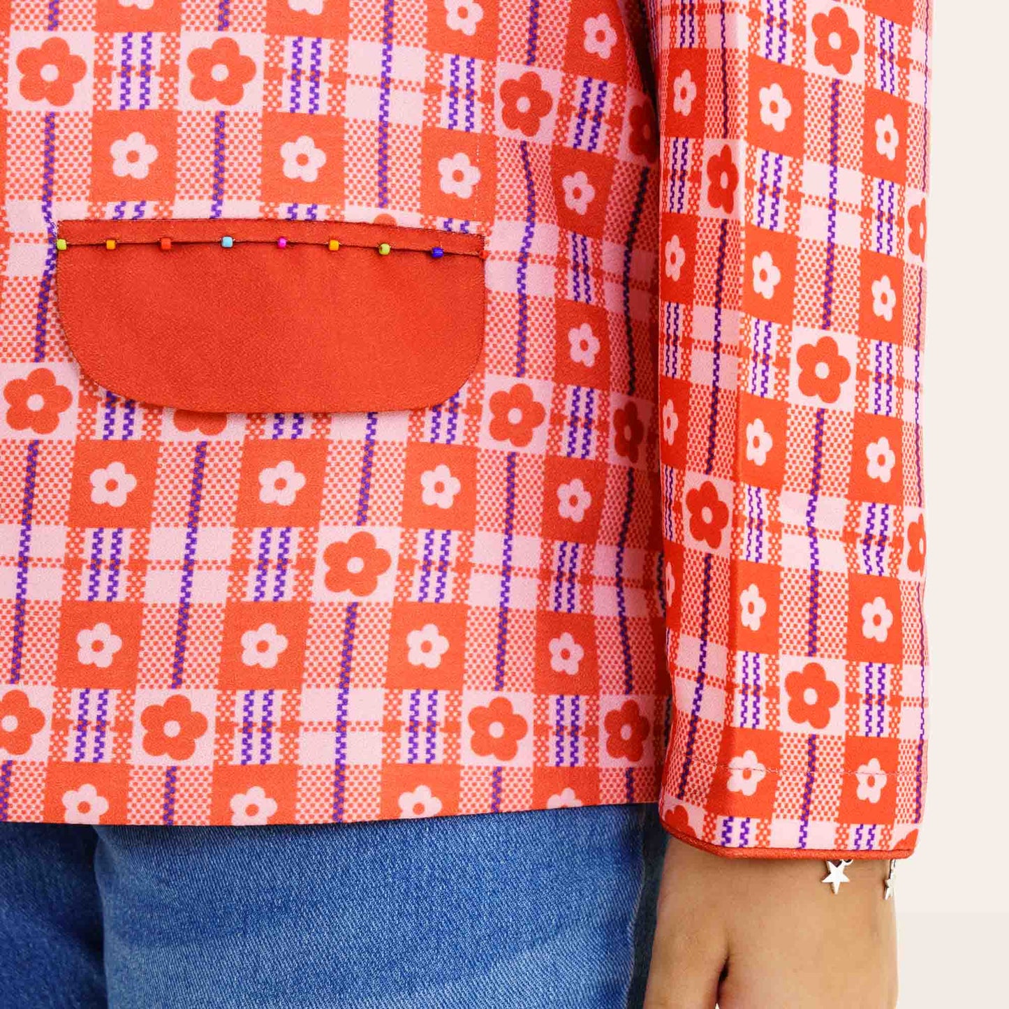 Ethnic Girls Jacket