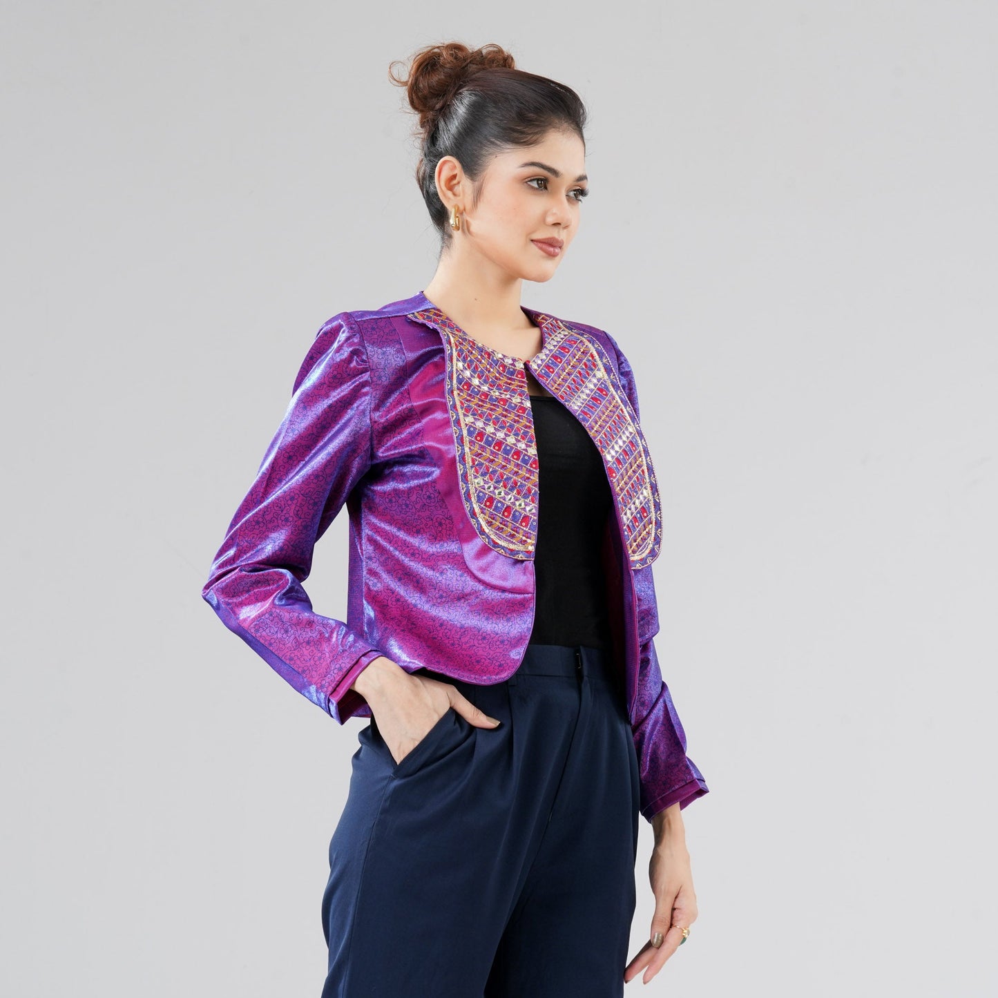 Womens Magenta Jacket