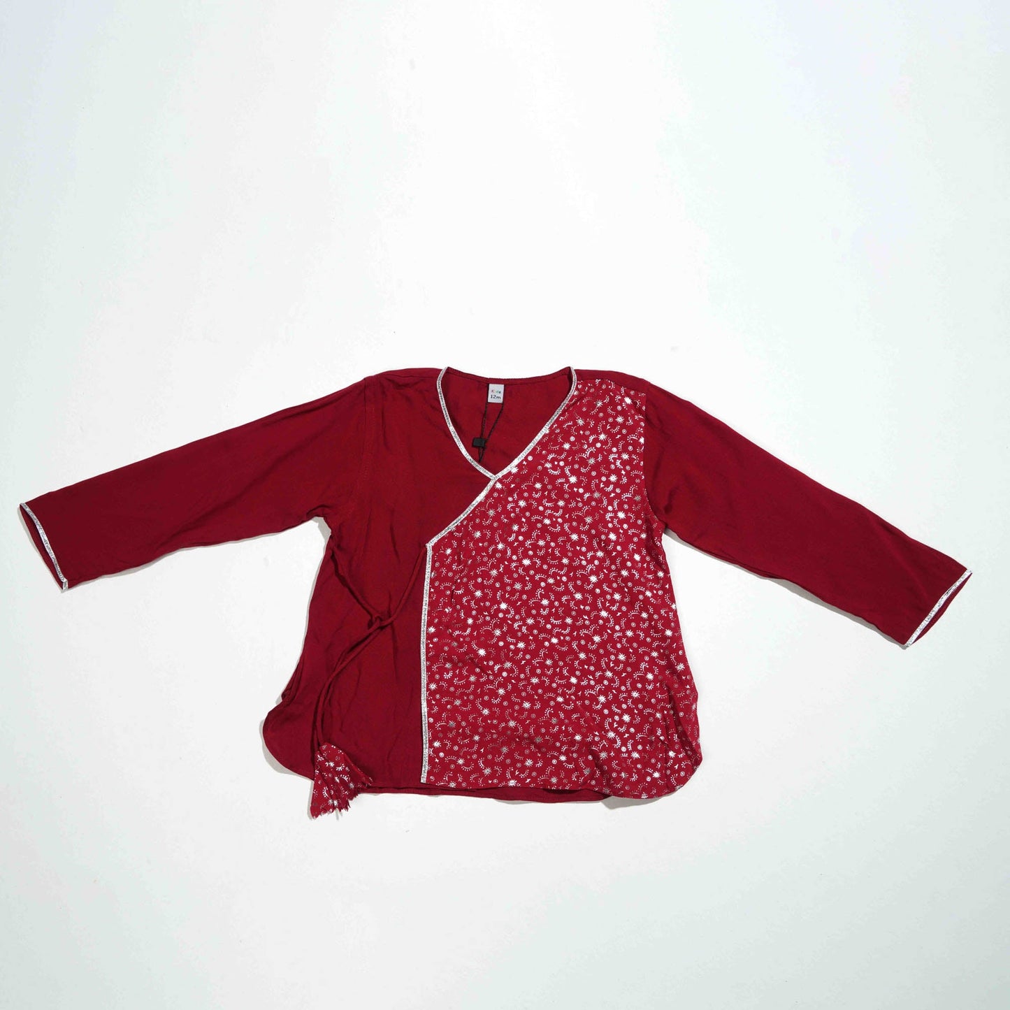 New Born Boys Panjabi-Maroon